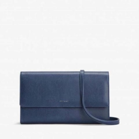 Matt & Nat Handbags - FINAL PRICE Navy M I N I M A L crossbody bag